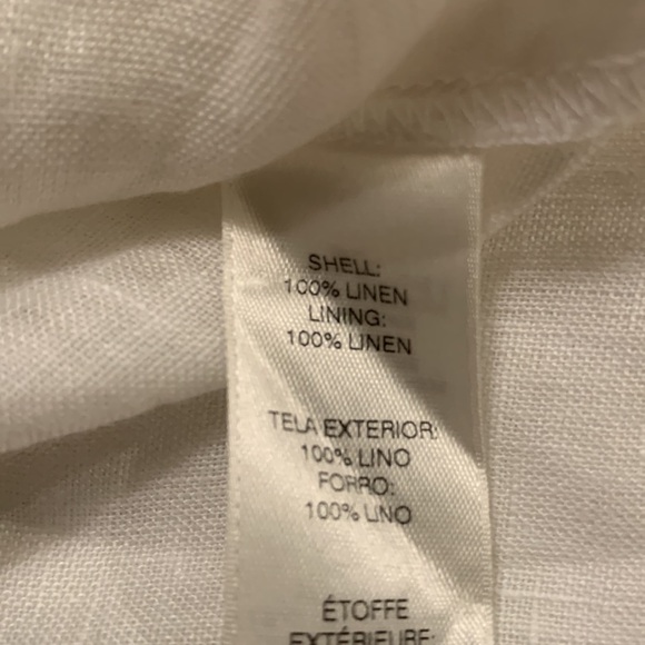 Chico’s 100% Linen Women’s Sleeveless Tunic - Picture 12 of 15